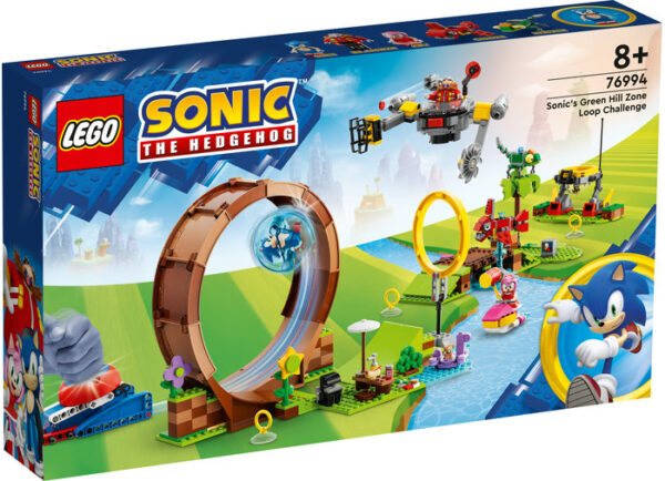 LEGO Sonic the Hedgehog - Provocarea cu bucla a lui Sonic din zona Green Hill 76994, 802 piese