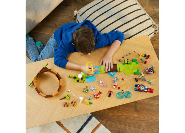 LEGO Sonic the Hedgehog - Provocarea cu bucla a lui Sonic din zona Green Hill 76994, 802 piese