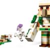 LEGO Minecraft - Fortareata Golemul de fier 21250, 868 piese