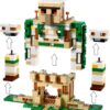 LEGO Minecraft - Fortareata Golemul de fier 21250, 868 piese