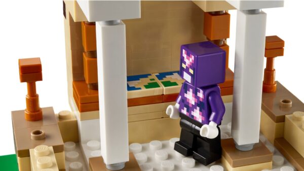 LEGO Minecraft - Fortareata Golemul de fier 21250, 868 piese