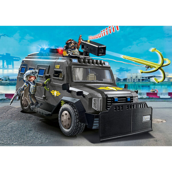 PLAYMOBIL - VEHICULUL DE TEREN AL ECHIPEI SWAT - PM71144