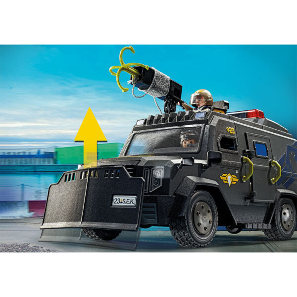 PLAYMOBIL - VEHICULUL DE TEREN AL ECHIPEI SWAT - PM71144