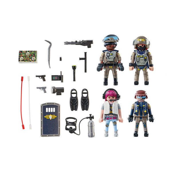 PLAYMOBIL - SET FIGURINE ECHIPA SWAT - PM71146