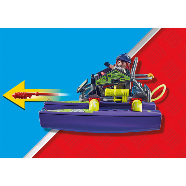 PLAYMOBIL - VEHICUL SWAT PENTRU TEREN SI APA - PM71147