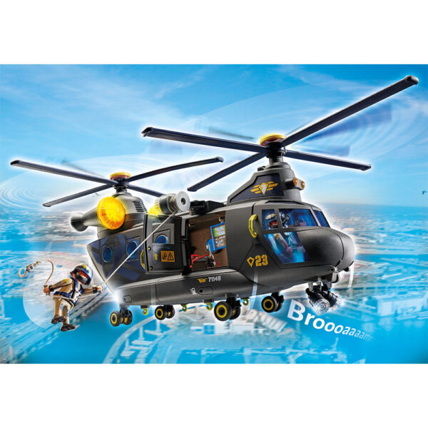 PLAYMOBIL - AERONAVA ECHIPEI SWAT - PM71149