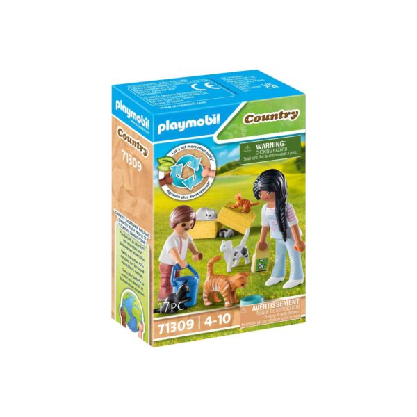 PLAYMOBIL - FAMILIE DE PISICI - PM71309