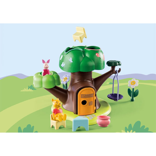 PLAYMOBIL - 1.2.3 & DISNEY: CASA DIN COPAC A LUI WINNIE SI PIGLET - PM71316