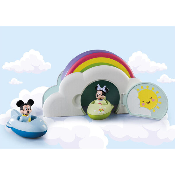 PLAYMOBIL - 1.2.3 & DISNEY: CASA DIN NORI A LUI MICKEY SI MINNIE - PM71319
