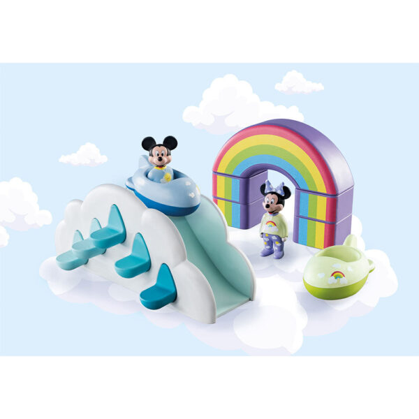 PLAYMOBIL - 1.2.3 & DISNEY: CASA DIN NORI A LUI MICKEY SI MINNIE - PM71319