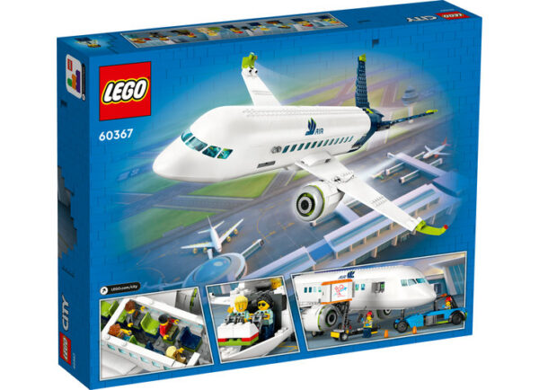 LEGO City - Avion de pasageri 60367, 913 piese