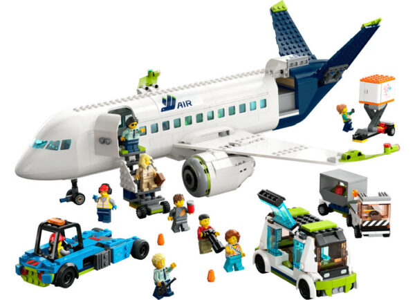LEGO City - Avion de pasageri 60367, 913 piese