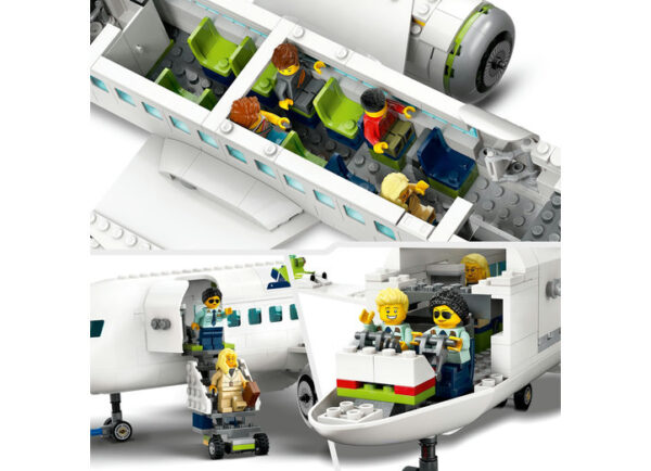 LEGO City - Avion de pasageri 60367, 913 piese