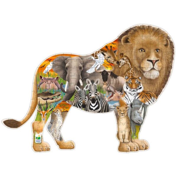 THE LEARNING JOURNEY - PUZZLE SAFARI 200 PIESE - TLJ223697