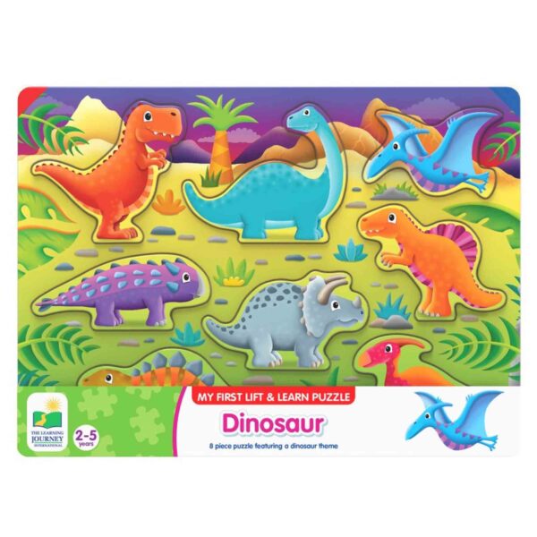 THE LEARNING JOURNEY - PUZZLE SA INVATAM DINOZAURII - TLJ285435