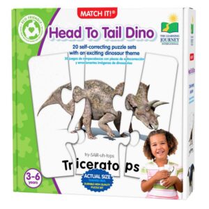 THE LEARNING JOURNEY - PUZZLE POTRIVESTE CORPUL DINOZAURILOR - TLJ345719