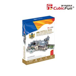 CUBICFUN - PUZZLE 3D CASTELUL PELES 179 PIESE - CUMC164h