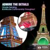 CUBICFUN - PUZZLE 3D TURNUL EIFFEL EDITIE LUMINOASA 51 PIESE - CUL534h