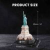 CUBICFUN - PUZZLE 3D STATUIA LIBERTATII EDITIE LUMINOASA 79 PIESE - CUL536h