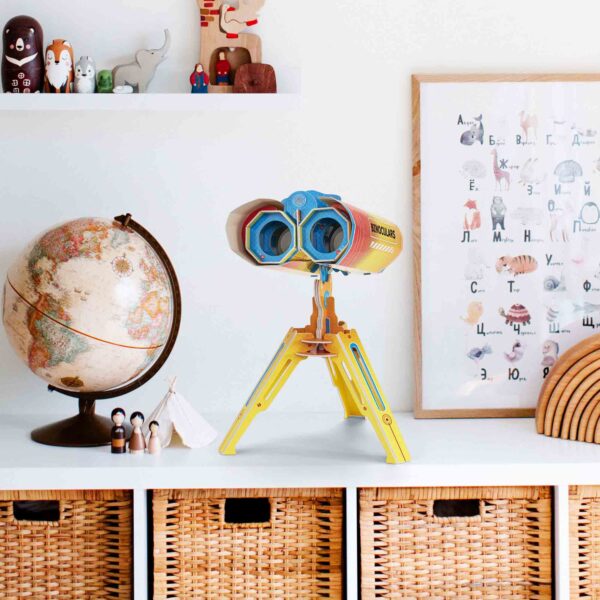 CUBICFUN - PUZZLE 3D BINOCLU 49 PIESE SI BROSURA IN ROMANA - CUDS1083h