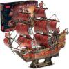 CUBICFUN - PUZZLE 3D NAVA QUEEN ANNE 391 PIESE - CUT4040h