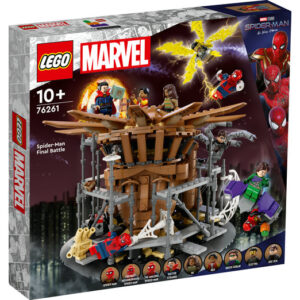 LEGO Marvel Super Heroes - Lupta finala a lui Spider-Man 76261, 900 piese