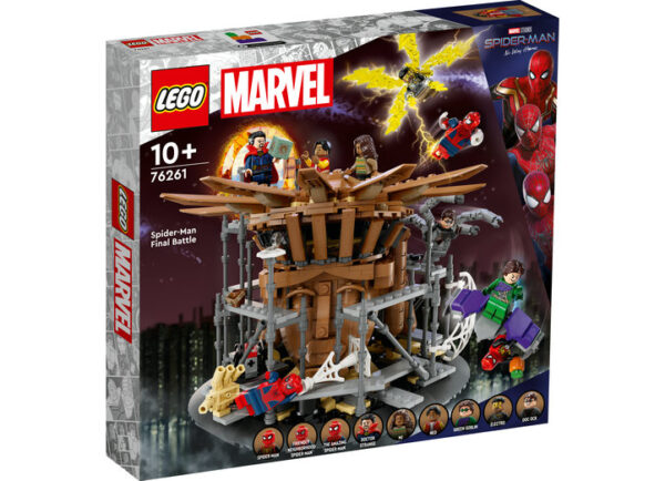 LEGO Marvel Super Heroes - Lupta finala a lui Spider-Man 76261, 900 piese