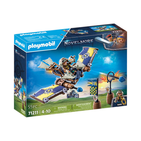 Playmobil - Novelmore Planorul Lui Dario - PM71211