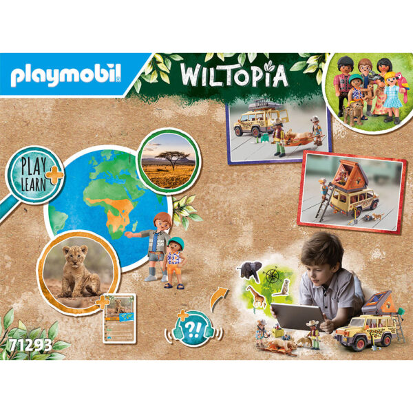 PLAYMOBIL - VEHICUL DE TEREN SI LEI - PM71293