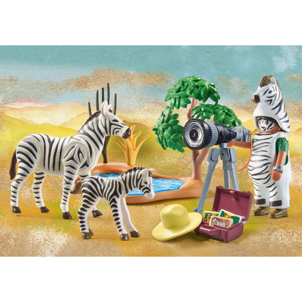 PLAYMOBIL - FOTOGRAF SI ZEBRE - PM71295