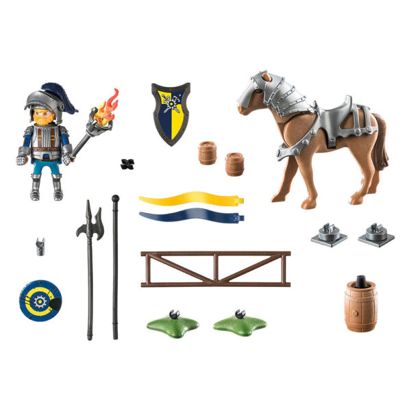 Playmobil - Novelmore Cavaler In Zona Medievala - PM71297