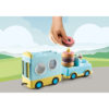PLAYMOBIL - 1.2.3 CAMION CU GOGOSI DE STIVUIT SI SORTAT - PM71325
