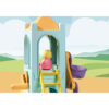 PLAYMOBIL - 1.2.3 CASTEL DE AVENTURA CU STAND DE INGHETATA - PM71326