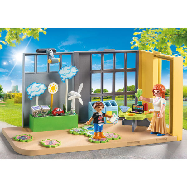 PLAYMOBIL - CLASA DE STIINTE CLIMATICE - PM71331