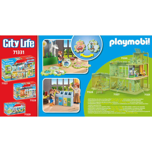 PLAYMOBIL - CLASA DE STIINTE CLIMATICE - PM71331