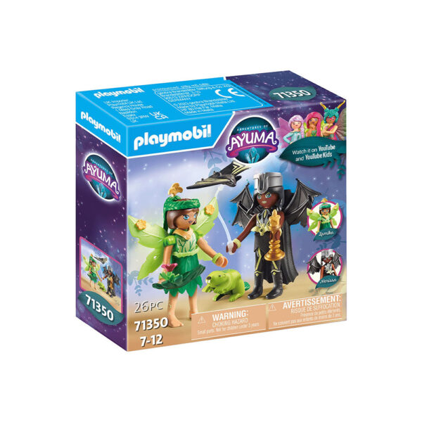 PLAYMOBIL - FOREST FAIRY SI BAT FAIRY CU ANIMALUTE - PM71350