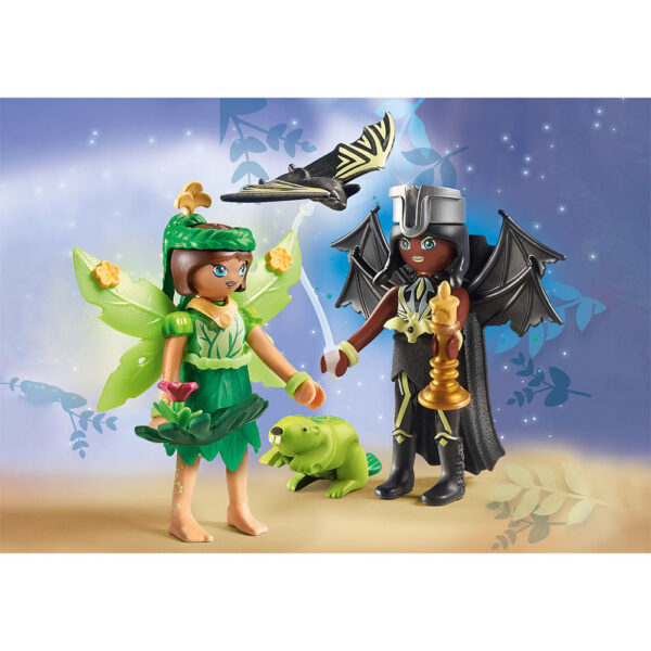 PLAYMOBIL - FOREST FAIRY SI BAT FAIRY CU ANIMALUTE - PM71350