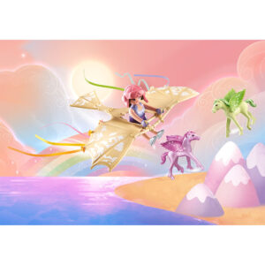 Playmobil - Calatorie Cu Pegasus Printre Nori - PM71363