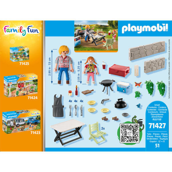 Playmobil - Gratar In Familie - PM71427