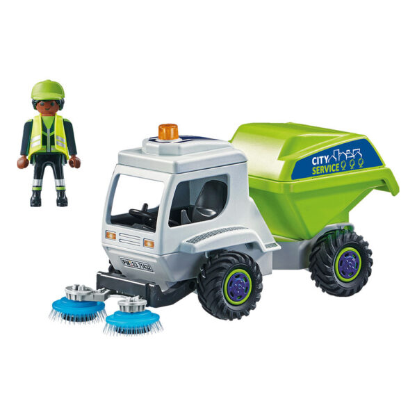 Playmobil - Masinuta De Curatat Strada - PM71432