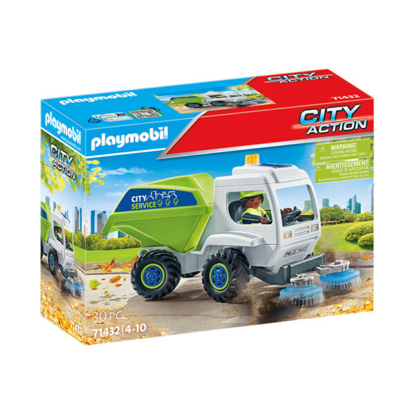 Playmobil - Masinuta De Curatat Strada - PM71432