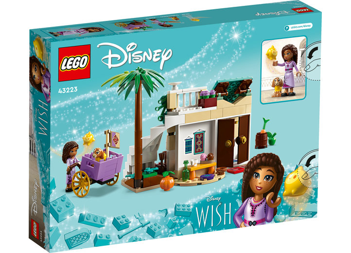 LEGO Disney - Asha in orasul rozelor 43223, 154 piese