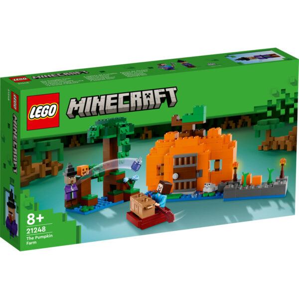 lego-21248-minecraft-1 LEGO Minecraft - Ferma de dovleci 21248, 257 piese