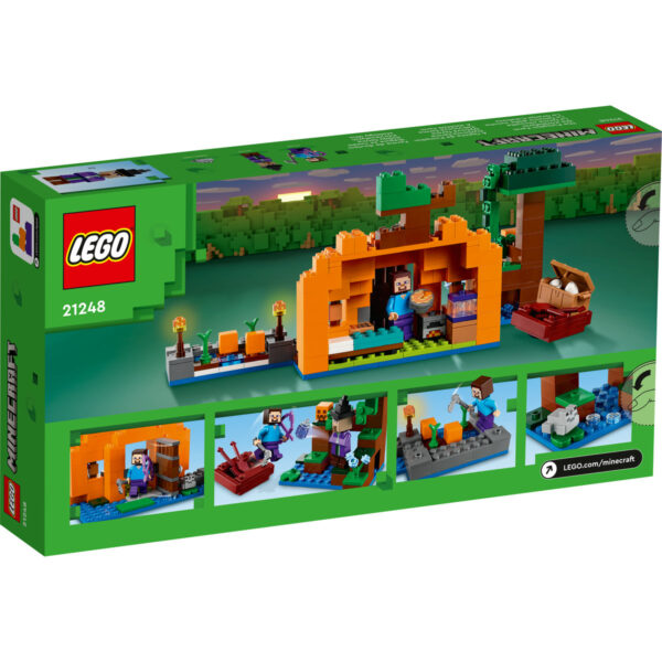 lego-21248-minecraft-2 LEGO Minecraft - Ferma de dovleci 21248, 257 piese