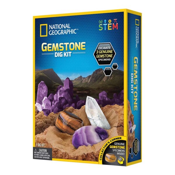 National Geographic - Kit Creativ Sa Cautam Pietre Pretioase - NG29646