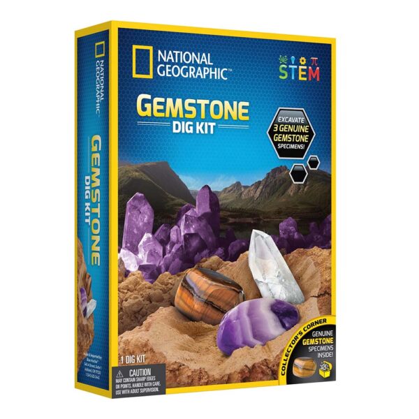 National Geographic - Kit Creativ Sa Cautam Pietre Pretioase - NG29646