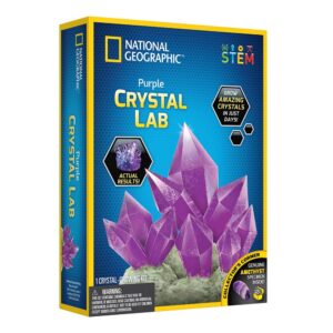 National Geographic - Kit Creativ Laborator De Crestere Cristale Violet - NG29684