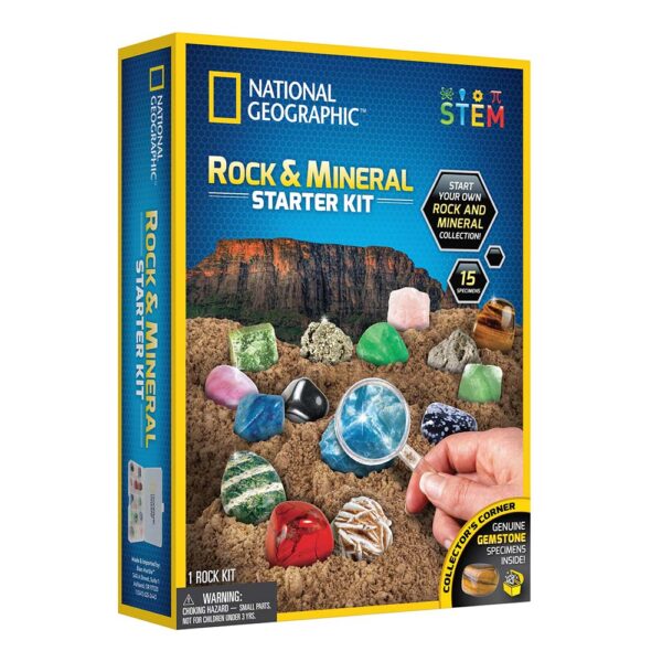 National Geographic - Kit Creativ Roci Si Minerale - NG29752
