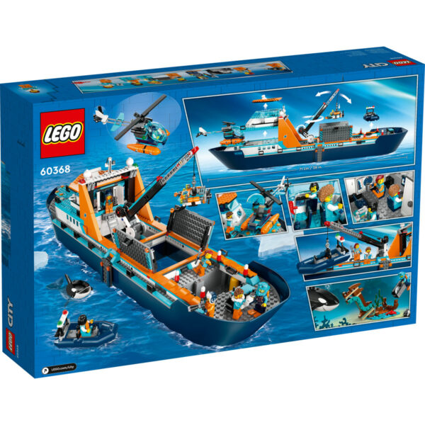 lego-60368-city-2 LEGO City - Nava pentru explorari arctice 60368, 815 piese