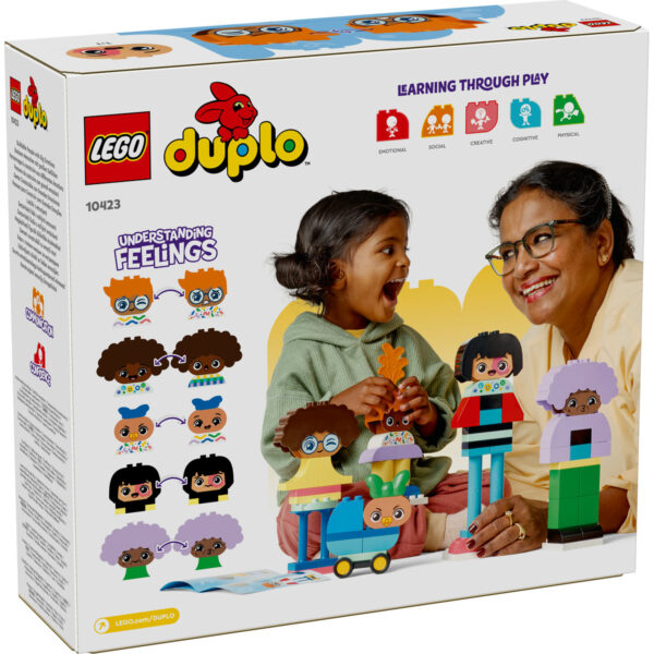 LEGO DUPLO - Oameni cu emotii mari 10423, 71 piese